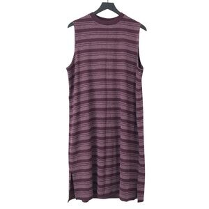 New! Dip Sweater Knit Plus Size Sleeveless Shirt Dress